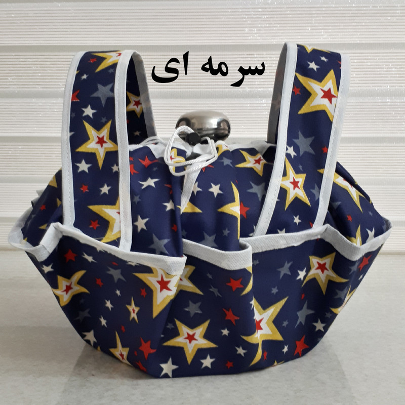 کاور حمل قابلمه  مدل ستاره رنگارنگ کد 238