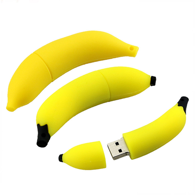 فلش مموری طرح موز مدل UL-Banana01 tra ظرفیت 128 گیگابایت