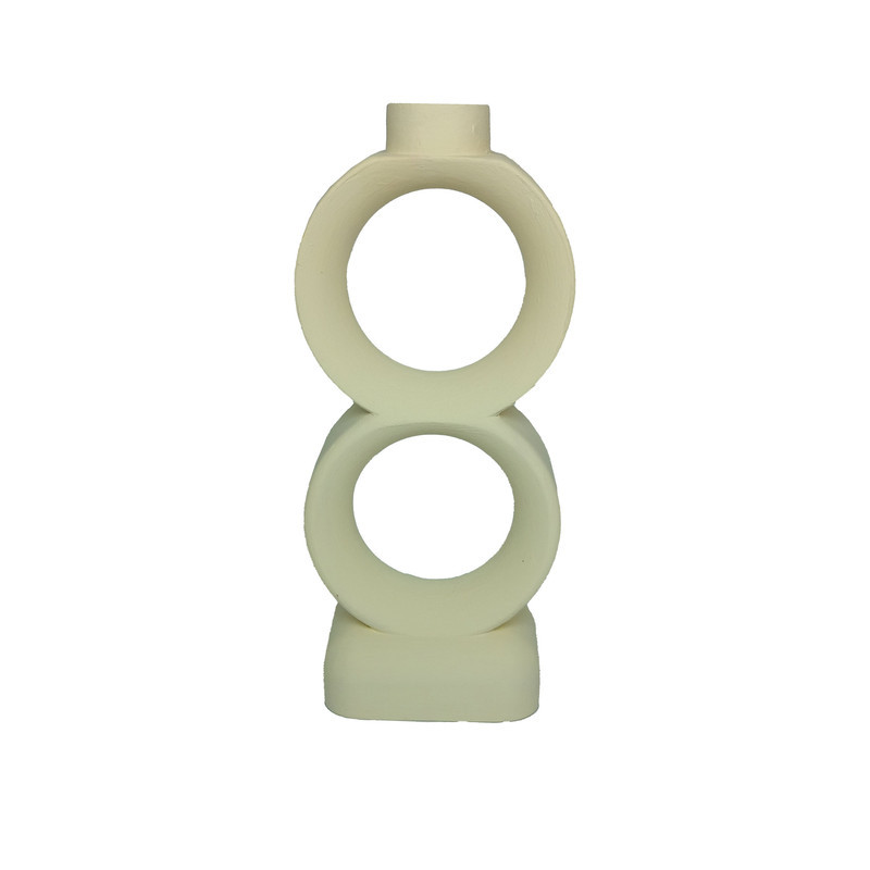 شمعدان بتنی مدل حلقه ای