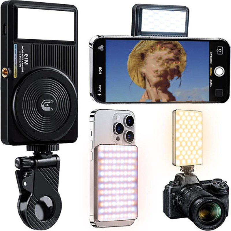 نور موبایل و دوربین مدل M19 light for mobile phones