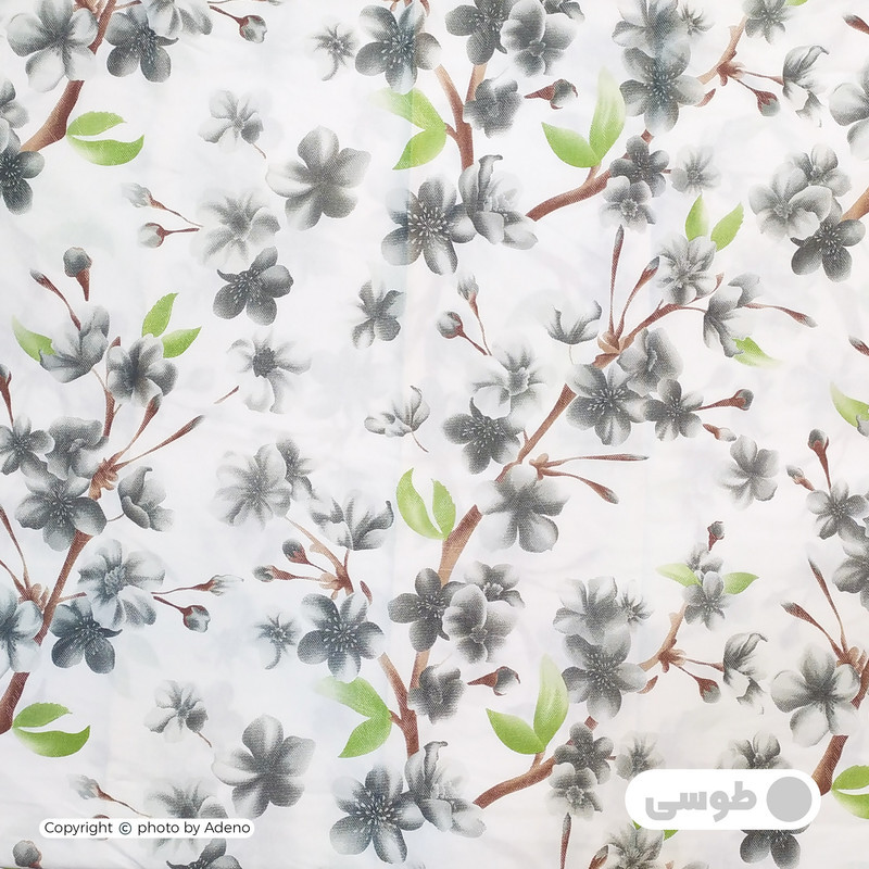کاور لحاف آدنو مدل گلوریا کد IR145 دونفره سایز 220x240 سانتی متر