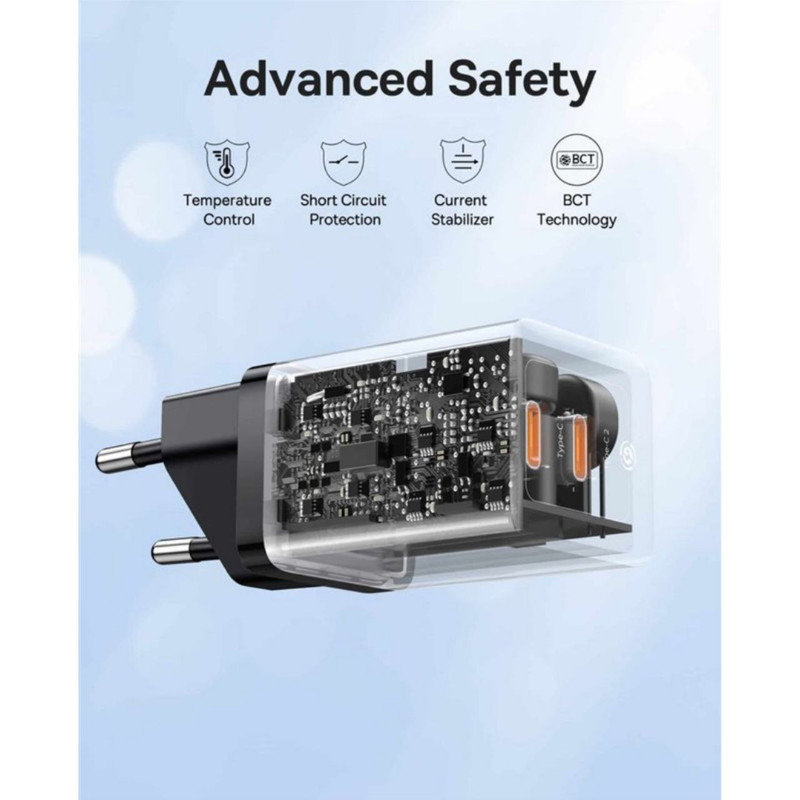 شارژر دیواری 40 وات بیسوس مدل GaN 5 Pro