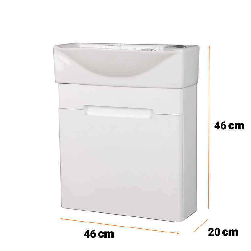 ست کابینت و روشویی دلفین مدل D-464620