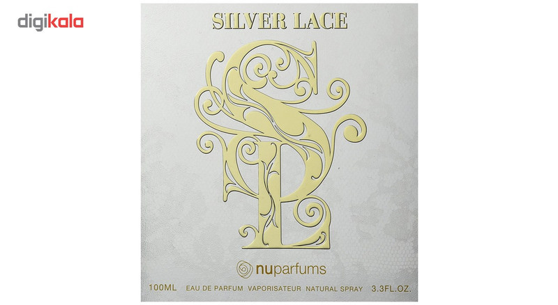 ادو تویلت مردانه نوپرفامز مدل Silver Lace حجم 100 میلی لیتر