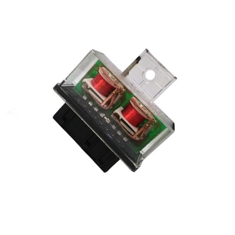 رله دوبل شیشه ای خودرو مدل فابریکی TMT80A_DUBL2 مجموعه دو عددی