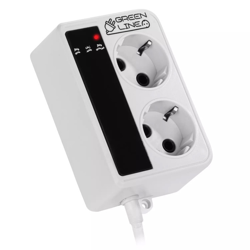 محافظ ولتاژ گرین لاین مدل GLP162-RW-1.8m