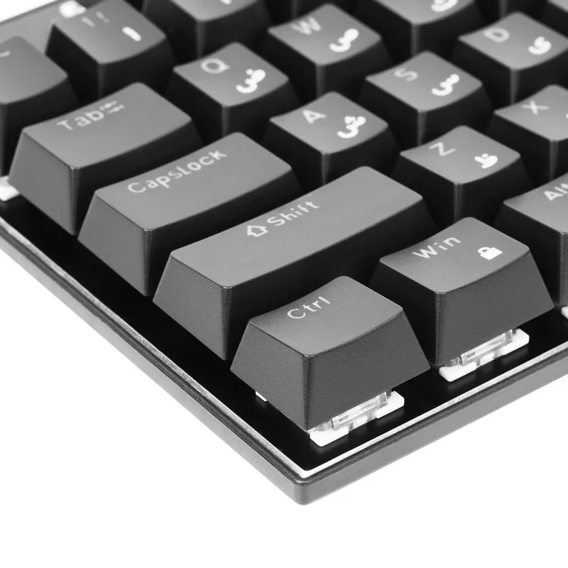 کیبورد گیمینگ گرین مدل GK802-RGB، مکانیکال سوییچ آبی، Full-Size، نورپردازی RGB