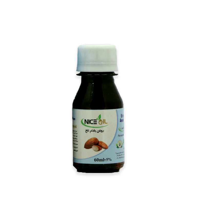 روغن بدن نایس اویل مدل بادام تلخ حجم 60 میلی لیتر