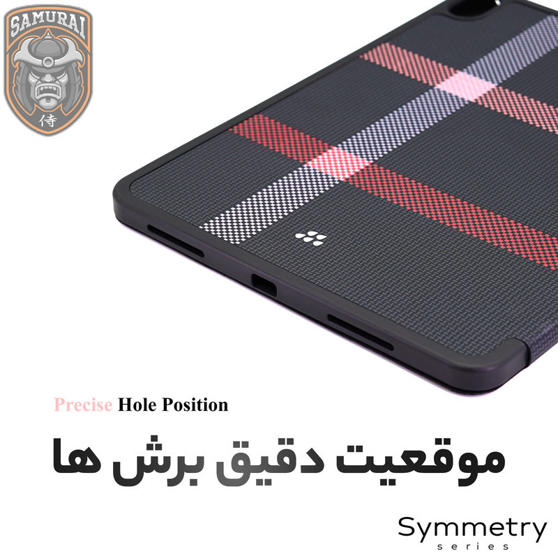 کیف کلاسوری سامورایی مدل Symmetry مناسب برای تبلت اپل iPad Mini 6 8.3  iPad Mini 7 8.3