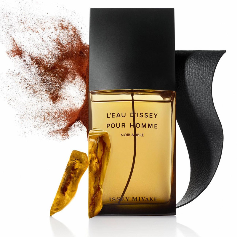 ادو پرفیوم مردانه ایسی میاک مدل Le Eau de Issey Pour Homme Noir Ambre حجم 100 میلی لیتر
