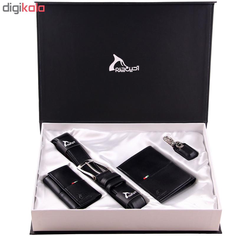 ست هدیه مردانه چرم بارز کد DS54
