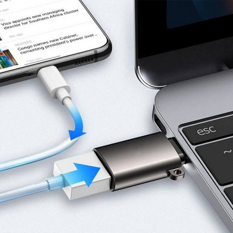 مبدل  USB-C OTG به USB مدل S-H151