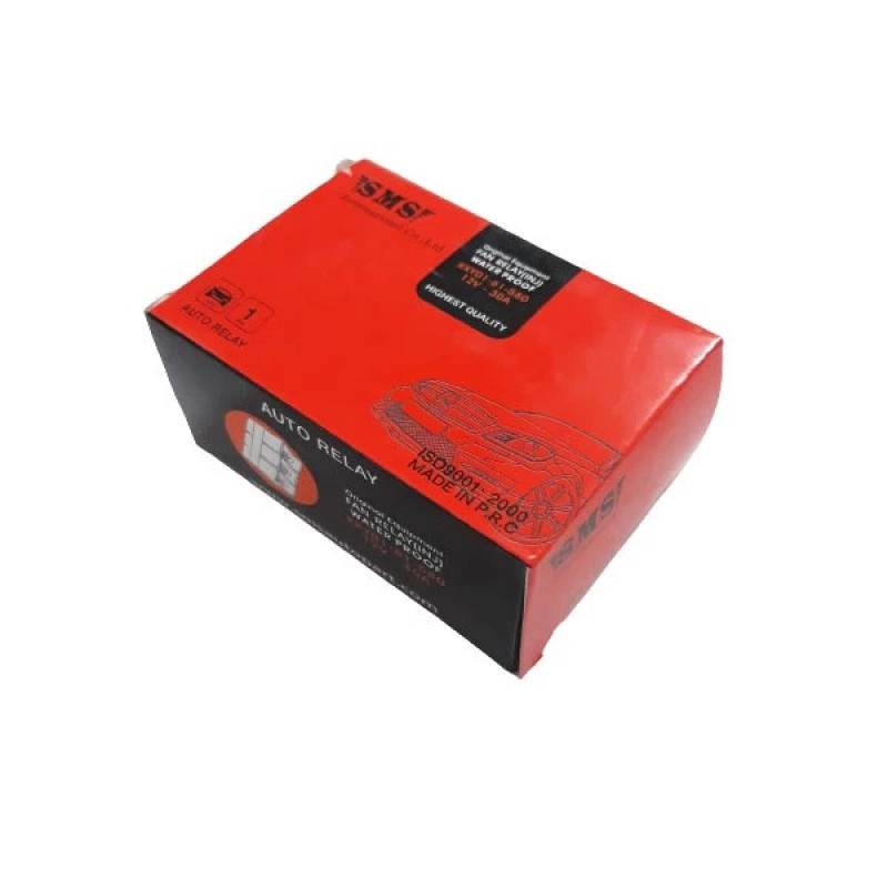 رله 3 قلو خودرو اس ام اس کد 12V-80A مناسب برای پراید