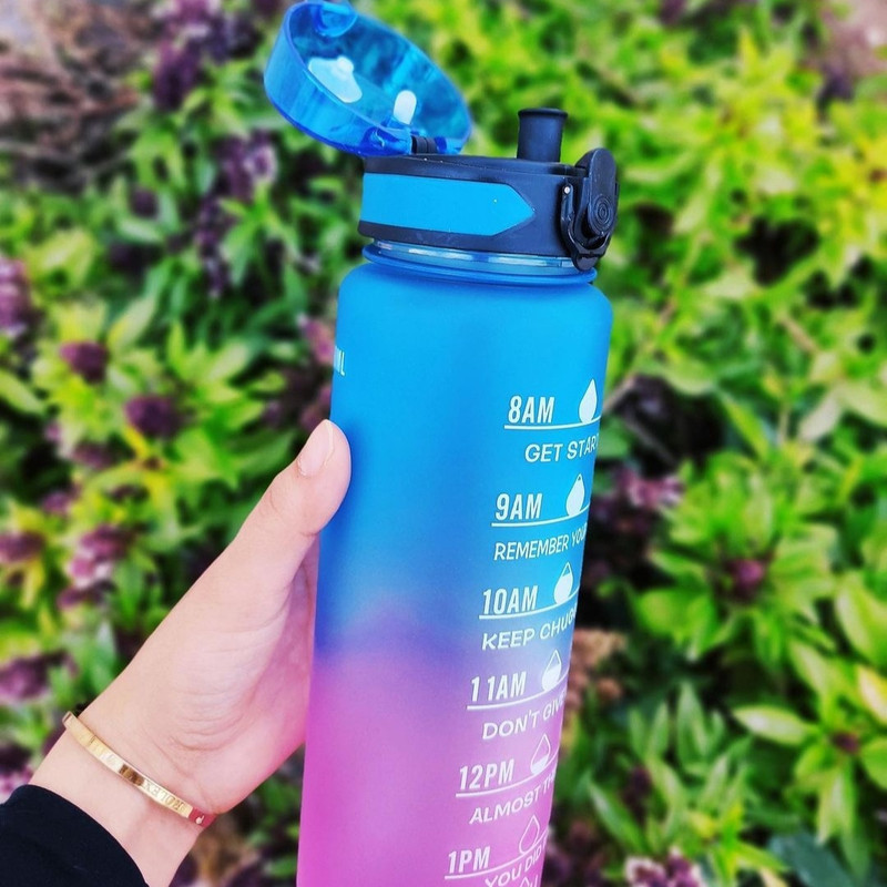 قمقمه دوچرخه مدل REFILL پاستیلی گنجایش 1 لیتر