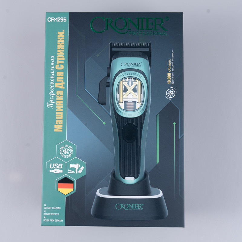 ماشین اصلاح موی سر و صورت شارژی کرونیر مدل CR-1295
