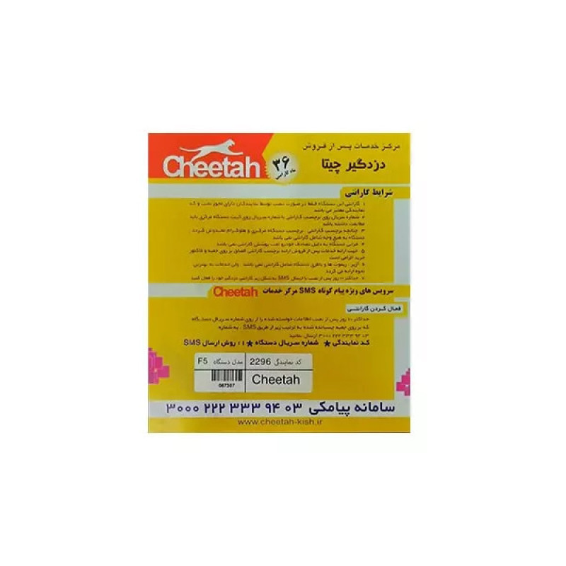 دزدگیر خودرو چیتا مدل BT-4