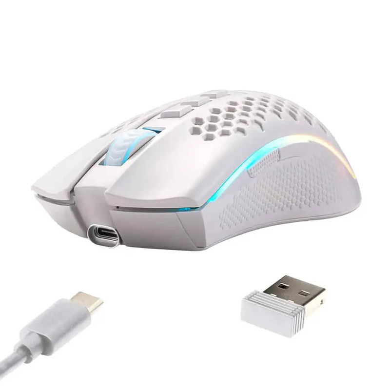 ماوس بی سیم گیمینگ ردراگون مدل Storm Pro M808-KS