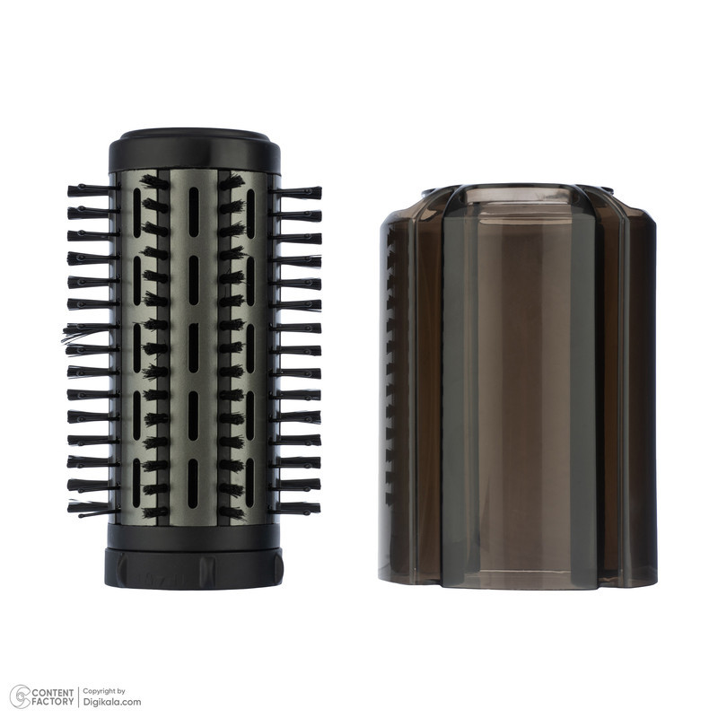سشوار برس‌دار چرخشی 240 وات پرنسلی مدل PR312AT، موتور DC، وزن 1430 گرم، دارای سری شانه‌دار، سری برس‌دار گرد پهن، سری چرخشی، کیف نگه‌دارنده، سری دندانه‌دار با ویژگی فرکنندگی، صاف‌کنندگی، حجم‌دهندگی