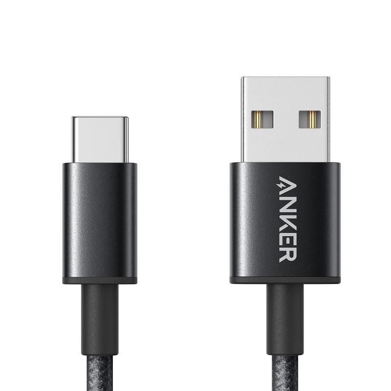 کابل تبدیل USB-A به USB-C انکر مدل Nylon A8173 طول 1.8 متر