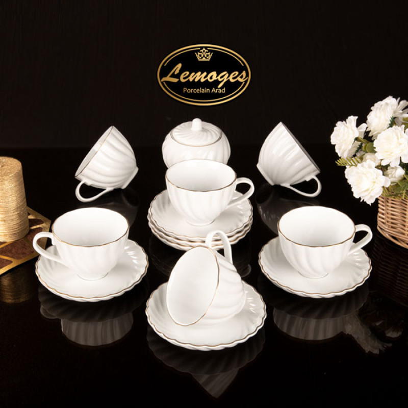 سرویس چای خوری 12 پارچه لمونژ