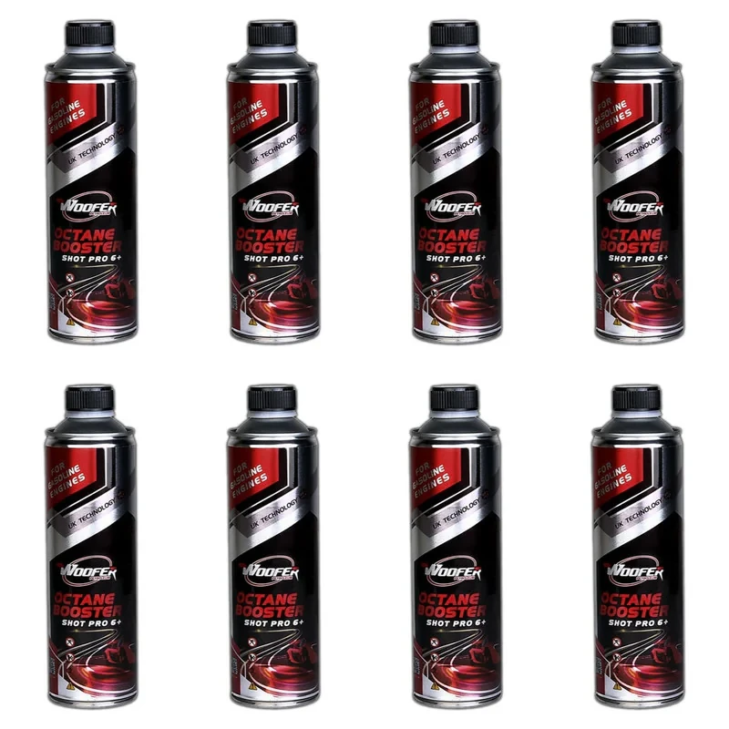اکتان بوستر ووفر مدل Shot Pro 6 حجم 500 میلی لیتر بسته 8 عددی