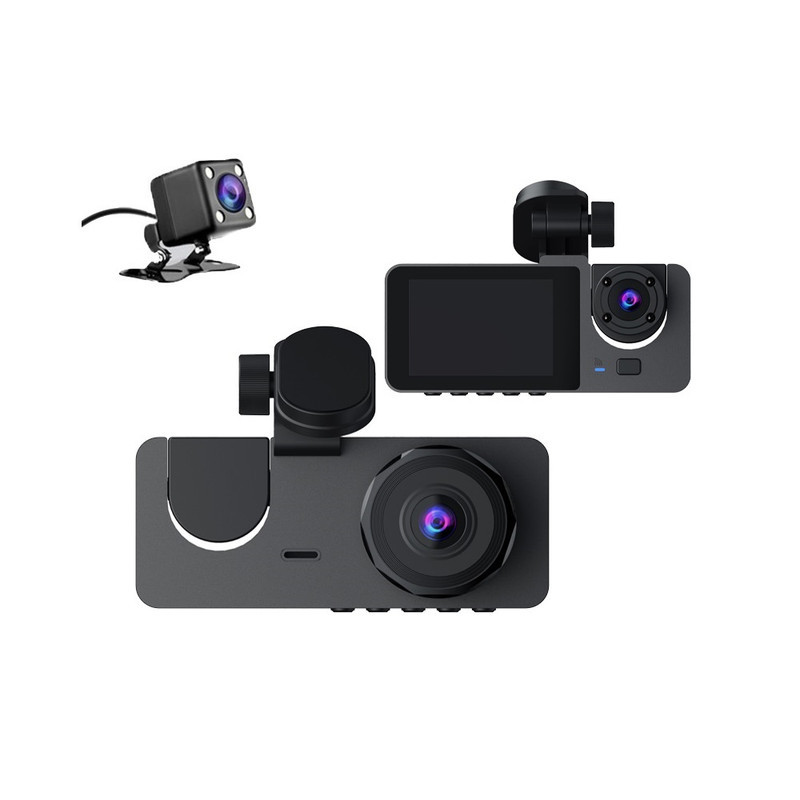 دوربین ثبت وقایع خودرو ۳ لنز مدل BlackBOX DVR
