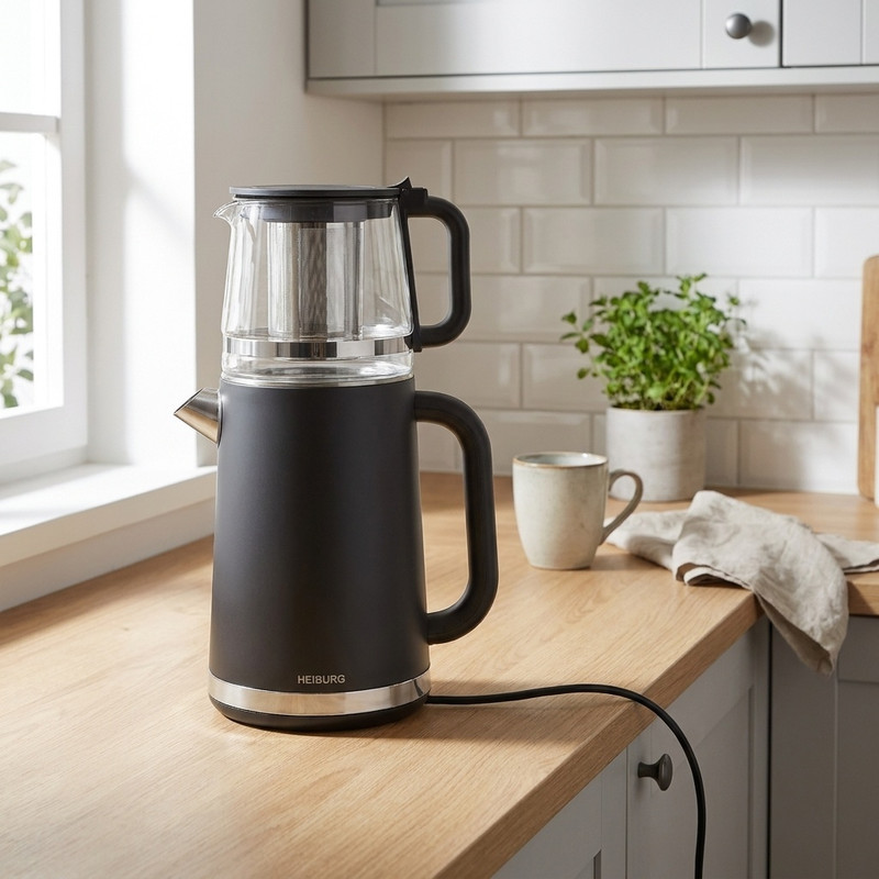 چای ساز روی هم هایبورگ مدل TM-4010