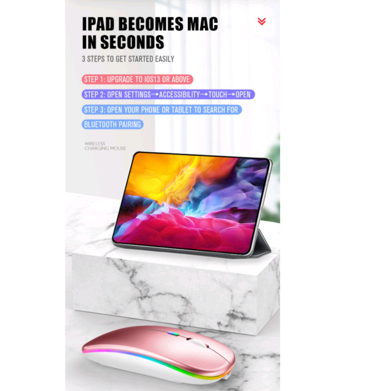 ماوس بی سیم مدل Silent RGB