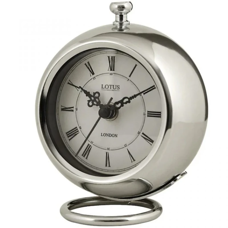 ساعت رومیزی عقربه‌ای مدل BS-600-SUGARLAND-SILVER