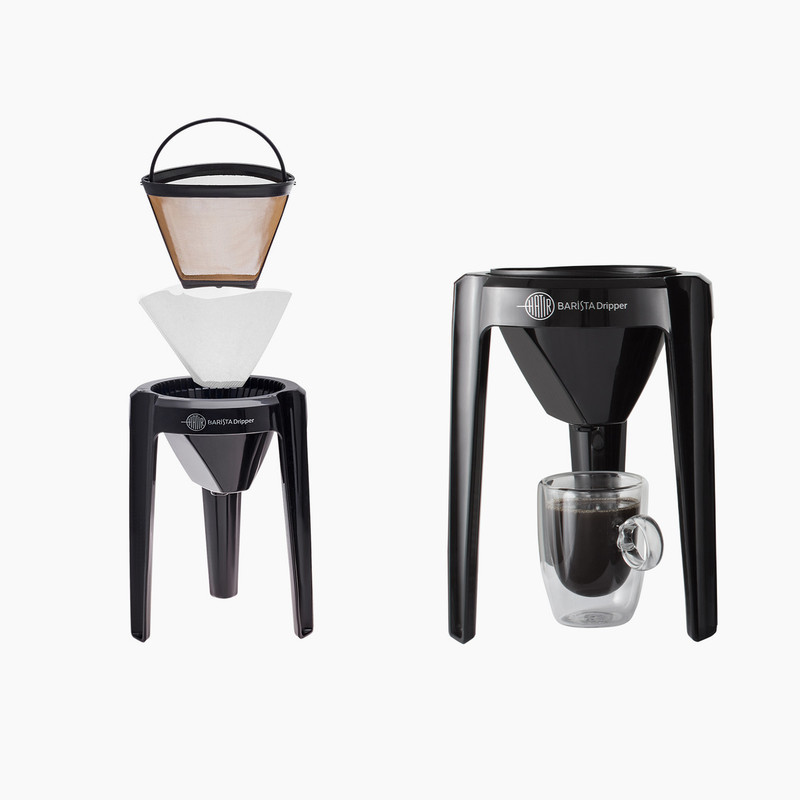 قهوه‌ساز کاراجا مدل Barista Türk، ظرفیت دم‌آوری پنج فنجان با فیلتر الیافی، دارای کف ساز شیر