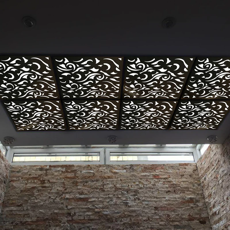 تایل سقفی آسمان مجازی بنی دکو مدل MC23 سایز 60x60 سانتی متر