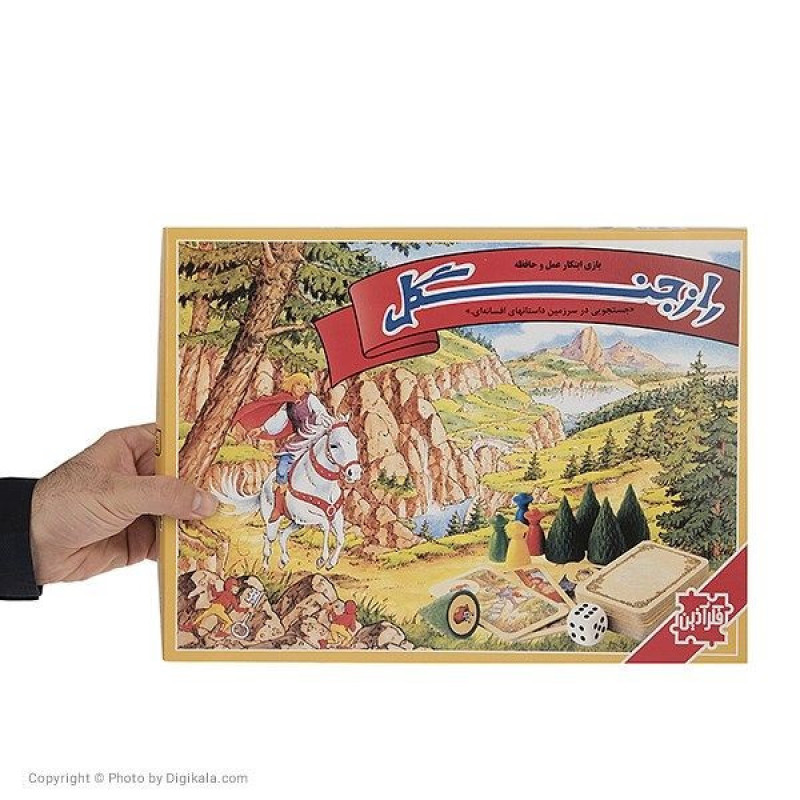 بازی فکری راز جنگل سبک ماجراجویی مناسب گروهی با وزن 800 گرم و ابعاد 250x250x100 میلی‌متر برای تقویت هوش و تمرکز