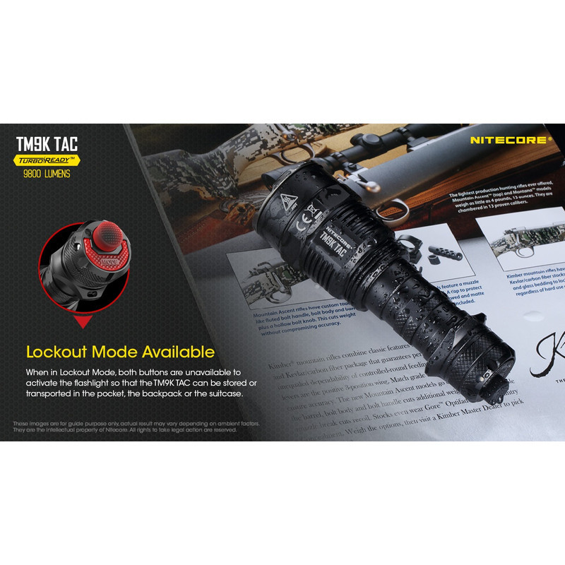 چراغ قوه دستی نایت کر مدل TM9K TAC9800