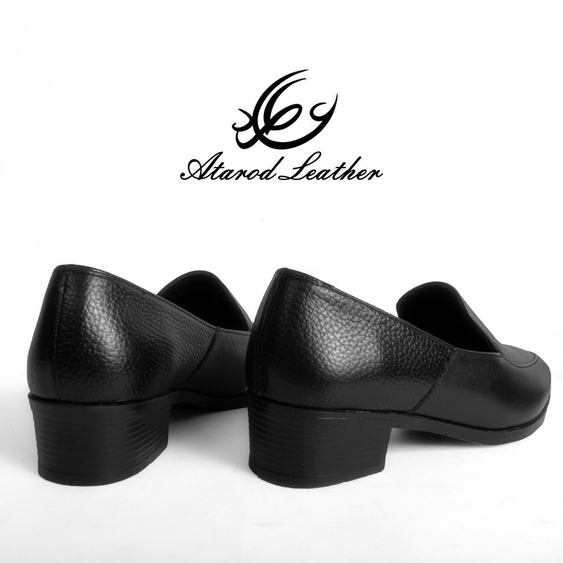 کفش زنانه چرم عطارد مدل چرم طبیعی کد SH144