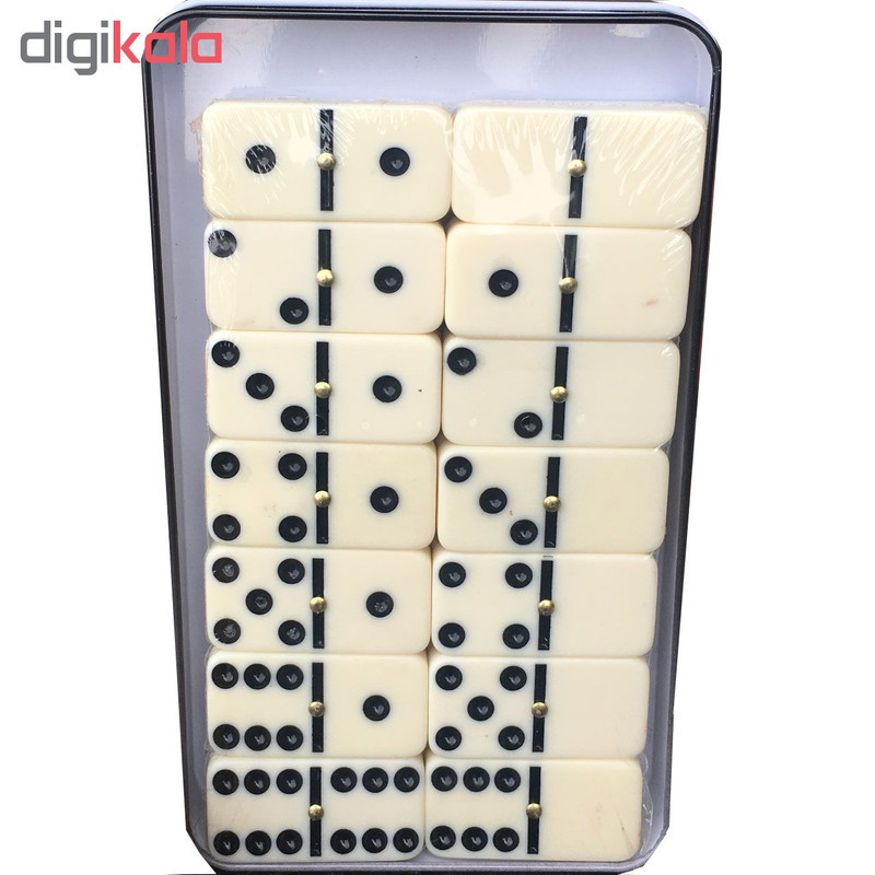 بازی فکری دومینو مدل C13، 28 قطعه سنگی، مناسب نوجوان و بزرگسال، تقویت حافظه و تمرکز، بازی خانوادگی با بسته‌بندی هدیه و قابلیت استفاده برای 4 بازیکن مبتدی و حرفه‌ای