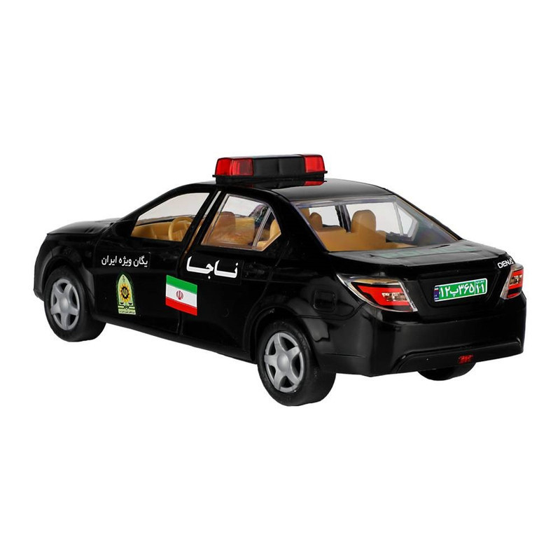 ماشین بازی مدل پلیس ناجا طرح دنا پلاس