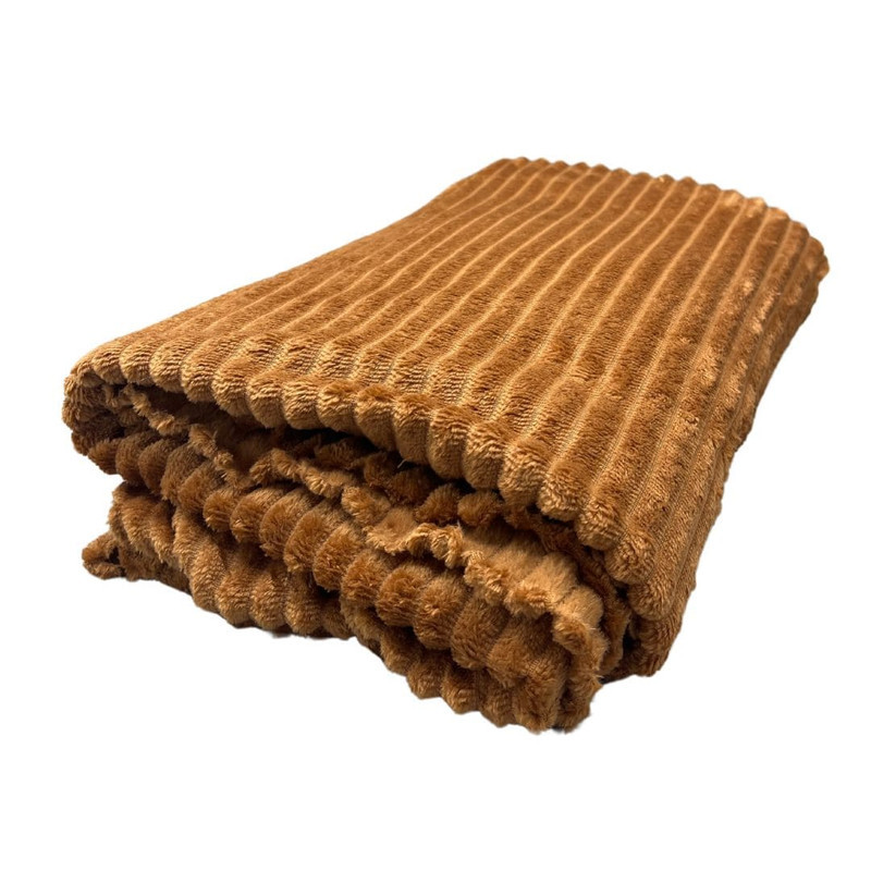 پتو یک نفره مدل پلیسه ای سایز 220x160 سانتی‌متر