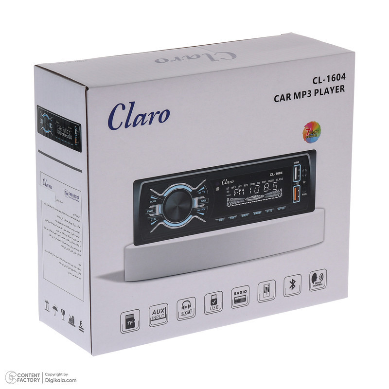 پخش کننده خودرو کلارو مدل CL-1604
