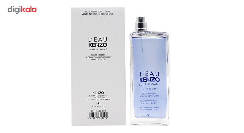 تستر ادو تویلت مردانه کنزو مدل LEau kenzo حجم 100 میلی لیتر