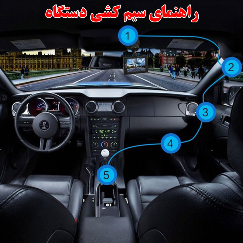 دوربین ثبت وقایع مدل DUAL LENZ X21PRO\2K