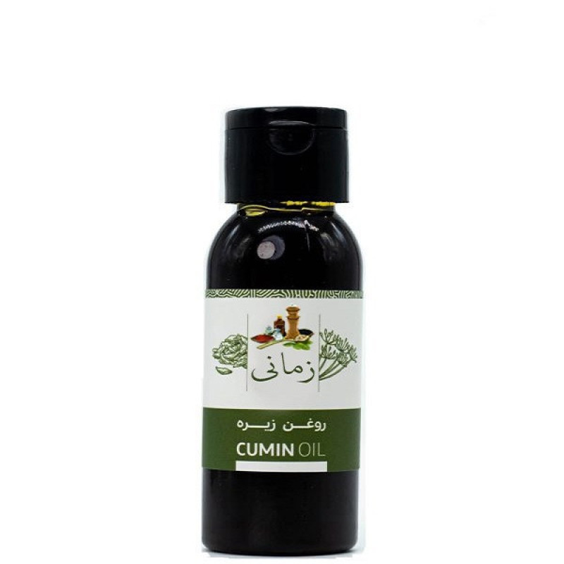روغن زیره سیاه مدل پرس سرد زمانی - 60 میلی لیتر