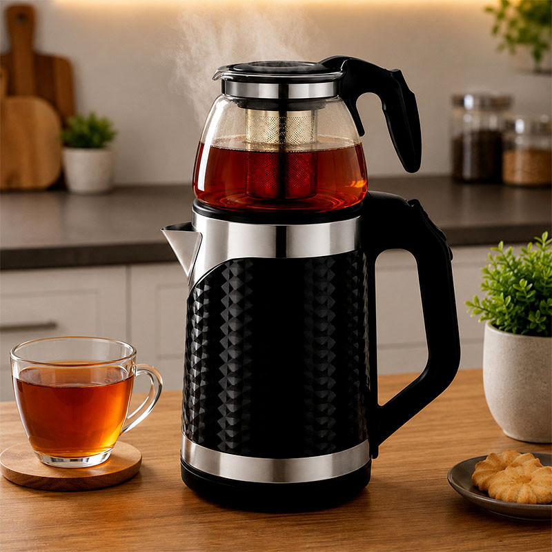 چای ساز روی هم مدل Tea Station