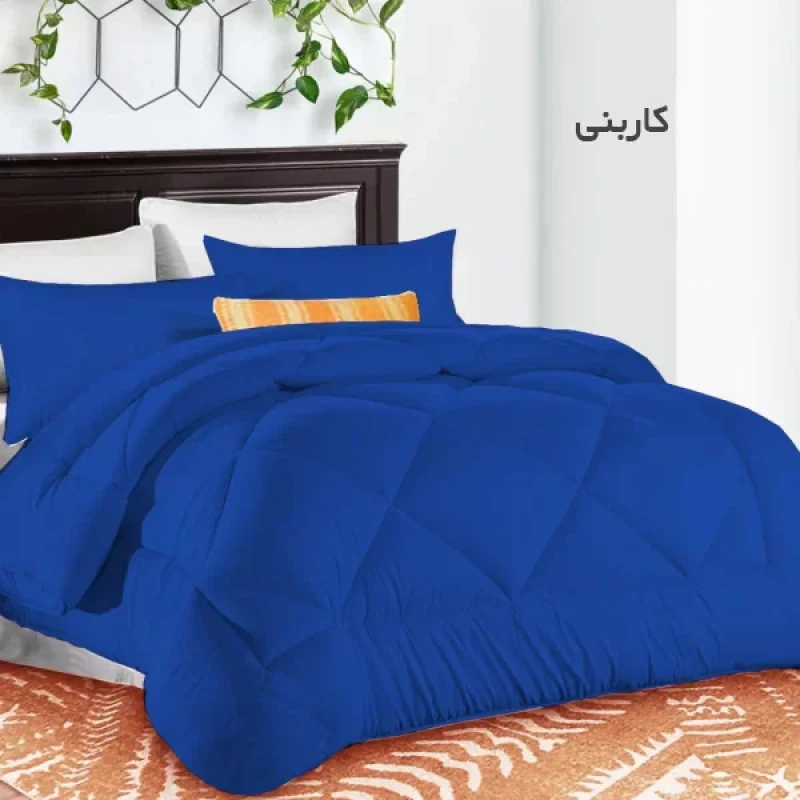 لحاف چیداری مدل میکرو دو نفره سایز 220x200 سانتی متر
