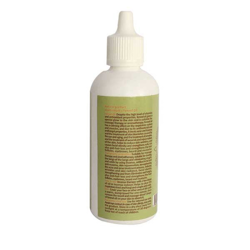 روغن تقویت کننده مو و ریش و سبیل مرهم یاب مدل رازیانه حجم 80 میلی لیتر
