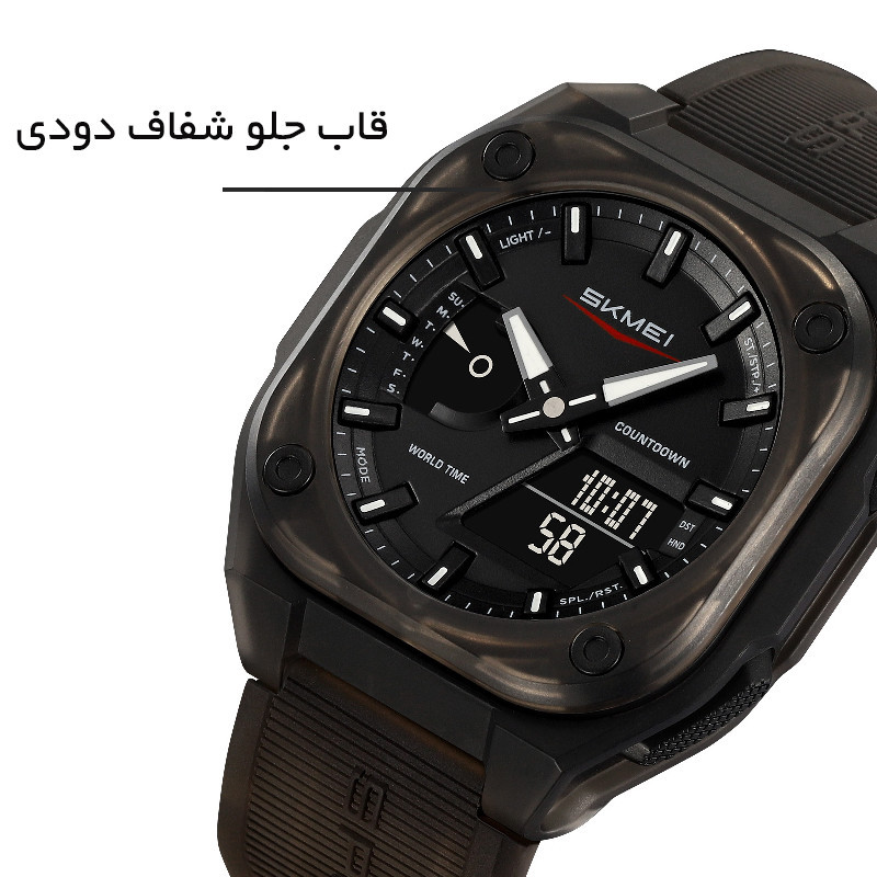 ساعت مچی دیجیتال مردانه اسکمی مدل 23-28BK