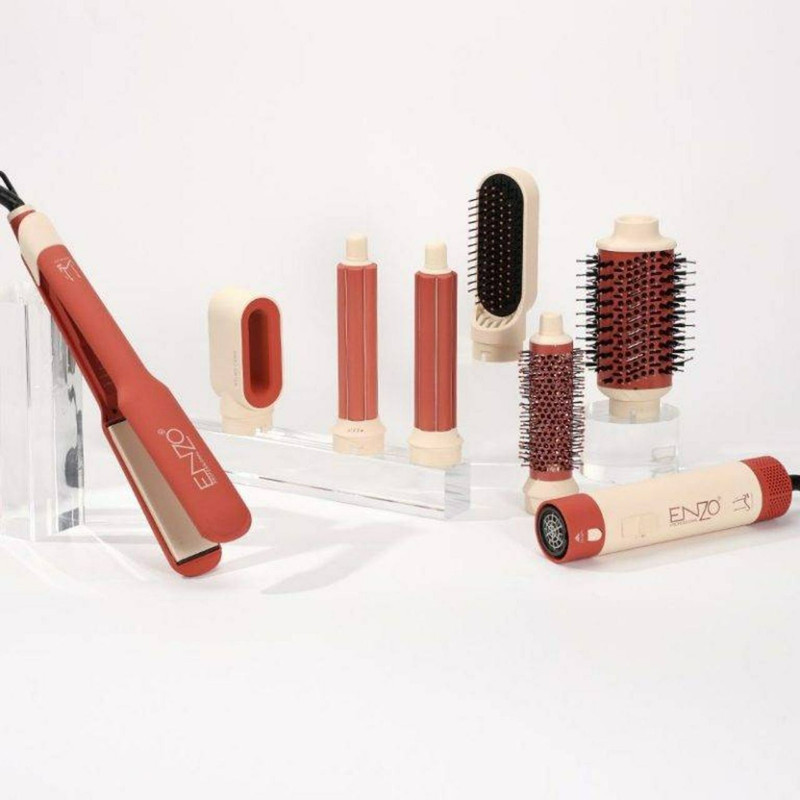 سشوار حرفه‌ای 1500 وات انزو پروفیشینال مدل EN-6601 6in1