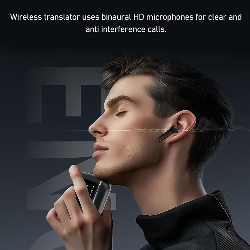 هدفون بلوتوثی لوکسار مدل T68 Pro با نویز کنسلینگ فعال (ANC)، نویز کنسلینگ میکروفون (ENC)، قابلیت پخش صدای محیطی (Transparency)، درگاه شارژ USB Type-C، دارای نمایشگر روی محفظه شارژ، پشتیبانی از فرمان لمسی، مقاوم در برابر رطوبت و عرق، استاندارد ضد آب IPX4