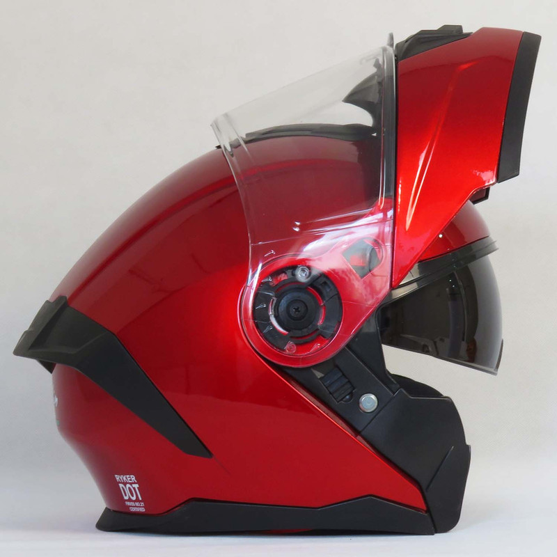 کلاه کاسکت فک متحرک رادین مدل Blaze Red کد 1941