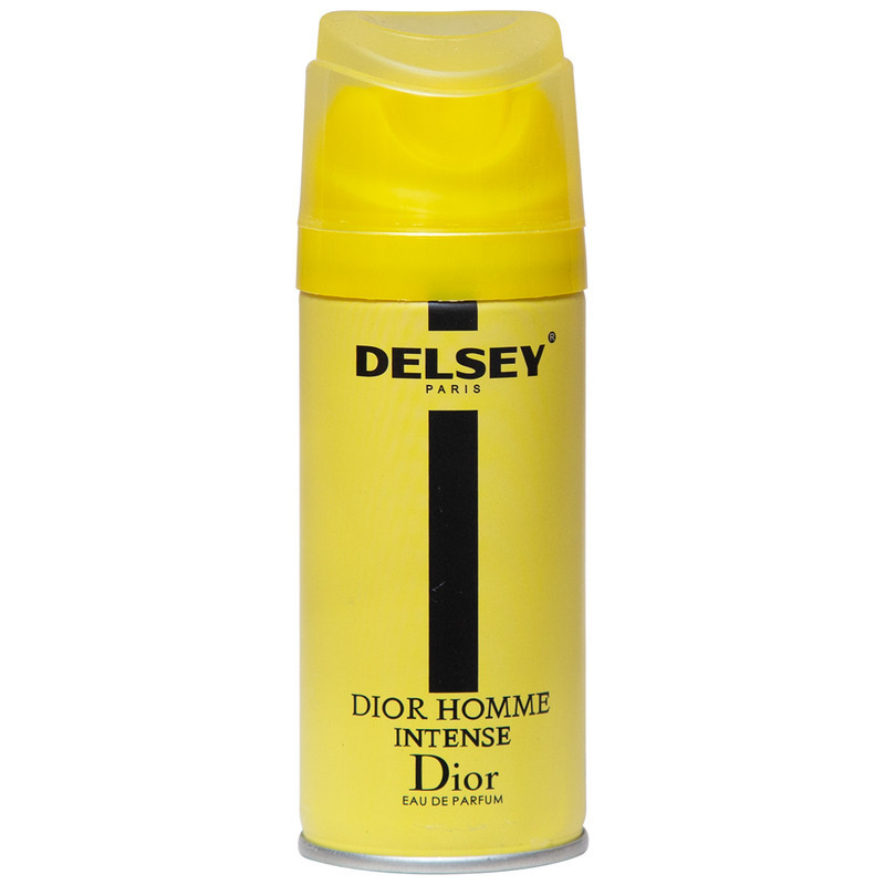 اسپری خوشبو کننده بدن مردانه دلسی مدل Dior Homme Intense حجم 150 میلی لیتر