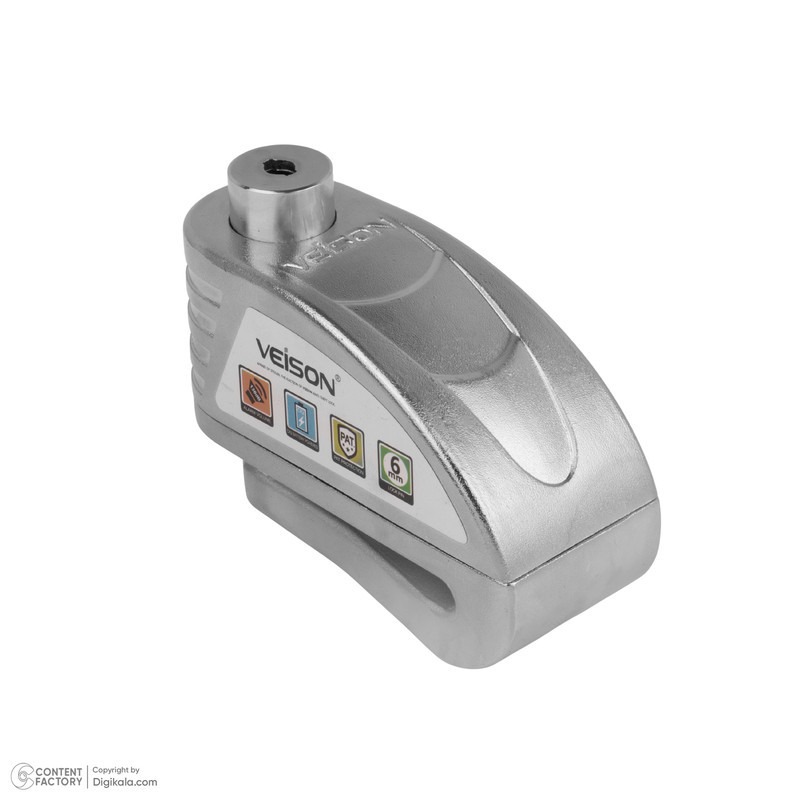 قفل دیسکی موتورسیکلت ویژن مدل دزدگیردار DX19-S